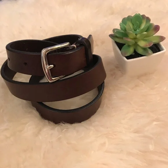 Coach | Accessories | Classic Dark Brown Leather Belt M  display picture 2